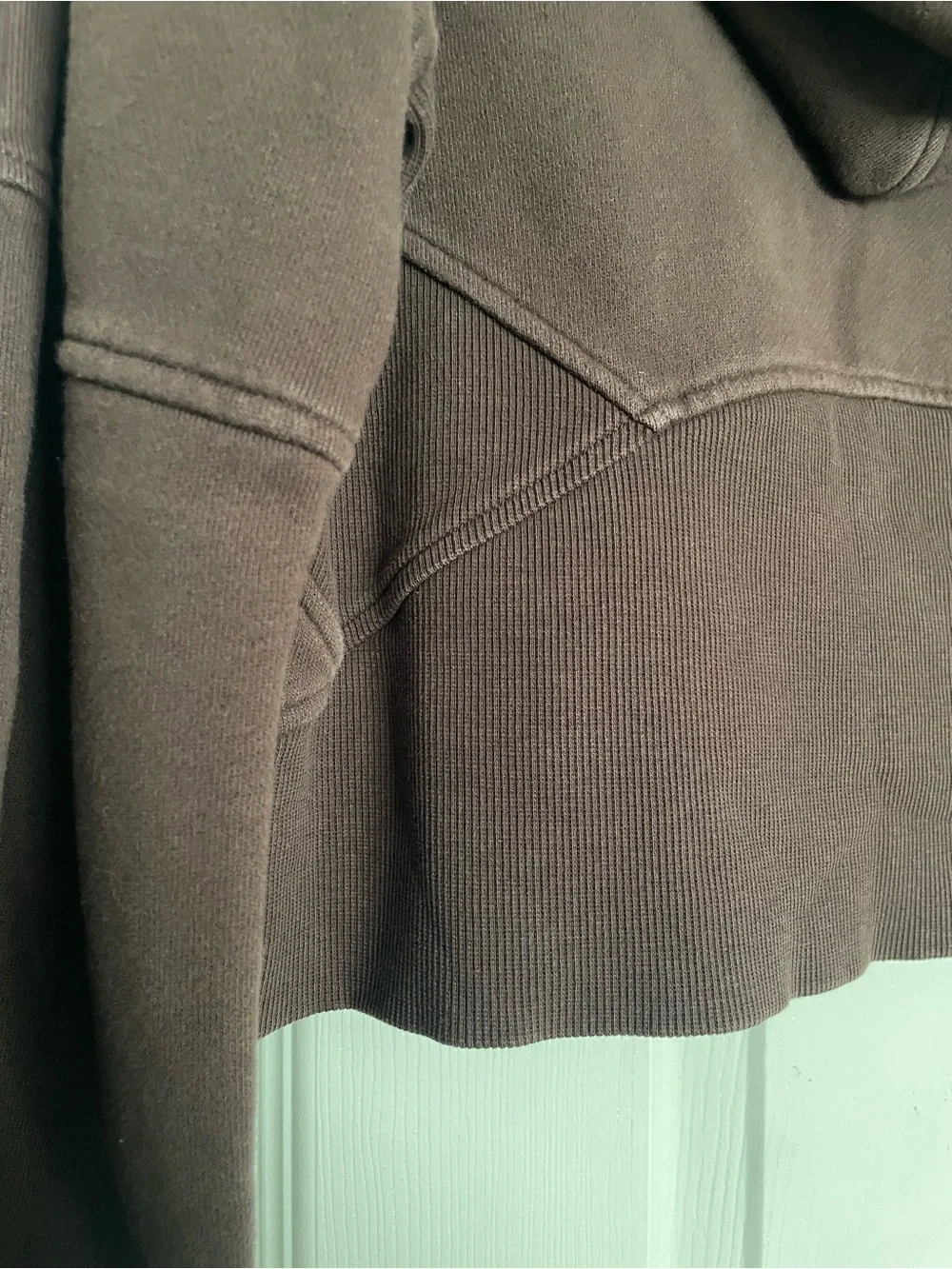 Lululemon Women's XS/S Scuba Espresso Brown Half-Zip Hoodie Sweatshirt